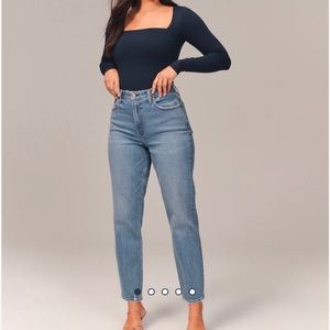 Curve Love 28 Abercrombie mom jean